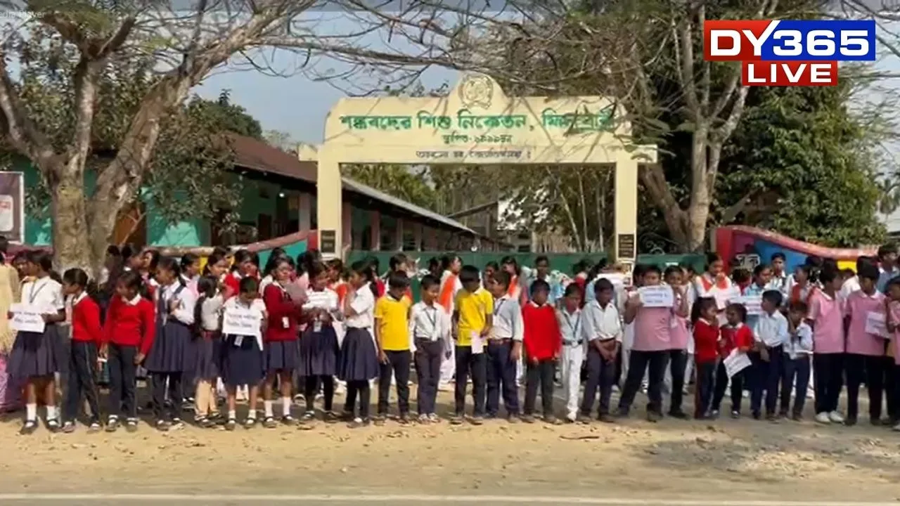  Assam: School Student Dies After Alleged Assault, Students Pay Tribute to Deceased Classmate
