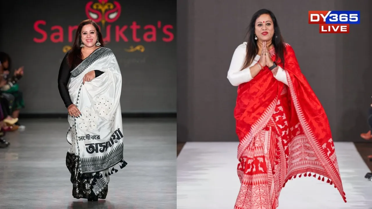  Assam’s ‘Mekhela-Chador’ Shines at New York Fashion Week as Sanjukta Dutta Unveils ‘Kuwoli- The Mist’
