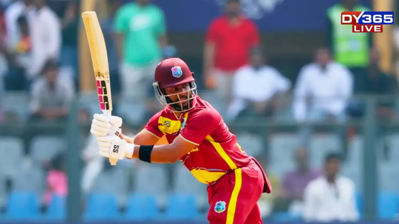  Shai Hope scored a fluent fifty Photograph: (Getty Images) 