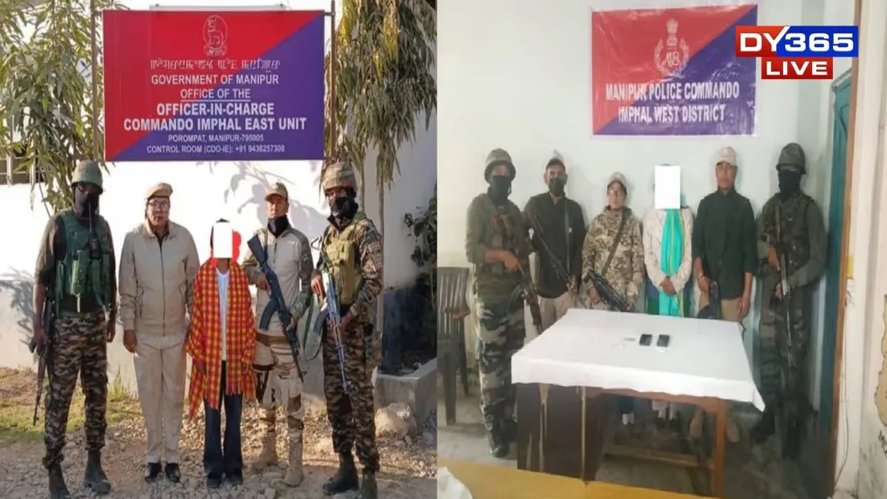 Manipur: Security Forces Arrest Two Women Linked to Militant Groups Over Extortion Charges