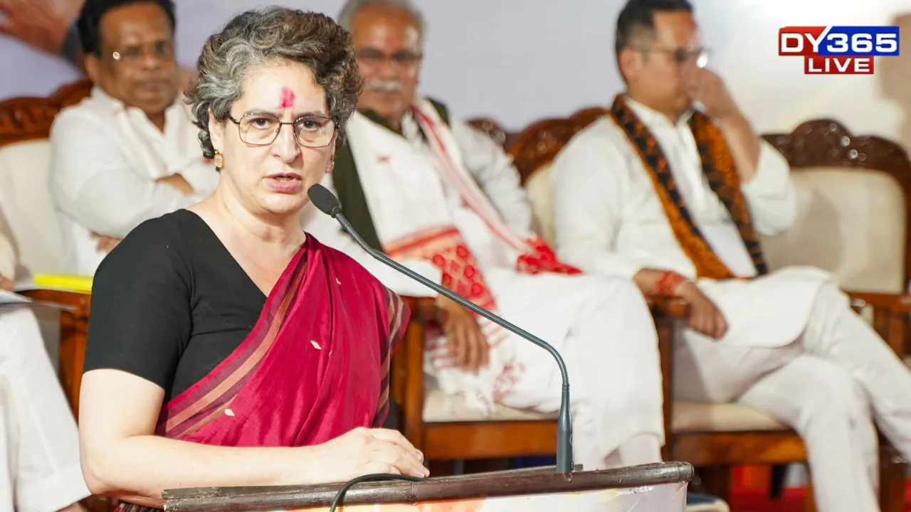 Priyanka Gandhi Photograph: (@INCAssam (X)) 