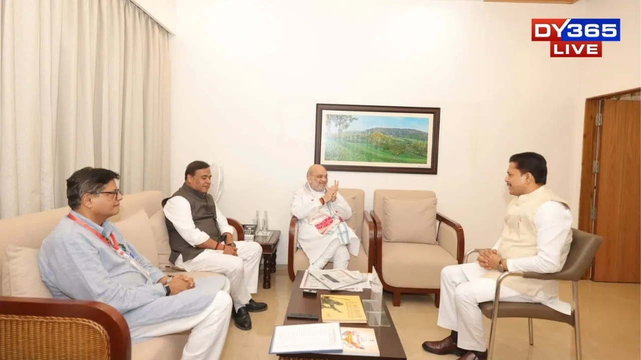  Senior Assam Leader Bhupen Borah’s Meeting with Amit Shah Signals Political Shift Ahead of Elections