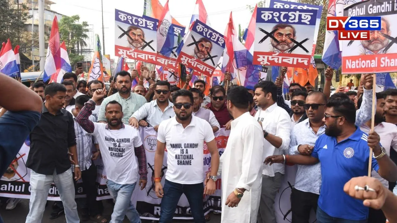  BJP Alleges Congress Sought to Embarrass India at AI Summit, Stages Protest in Guwahati