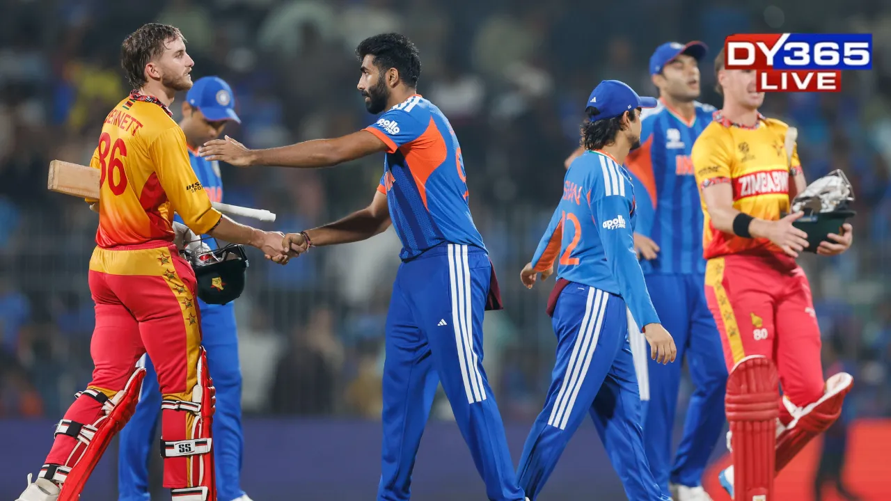  INDIA BEAT ZIMBABWE Photograph: (BCCI (X)) 