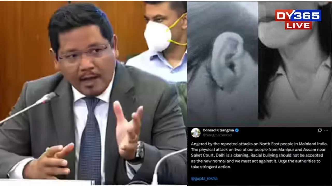  Meghalaya CM Condemns ‘Sickening’ Assault on Manipur Woman, Assam Trans Person in Delhi Park