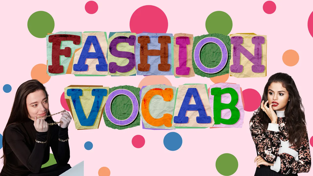 fashion vocab