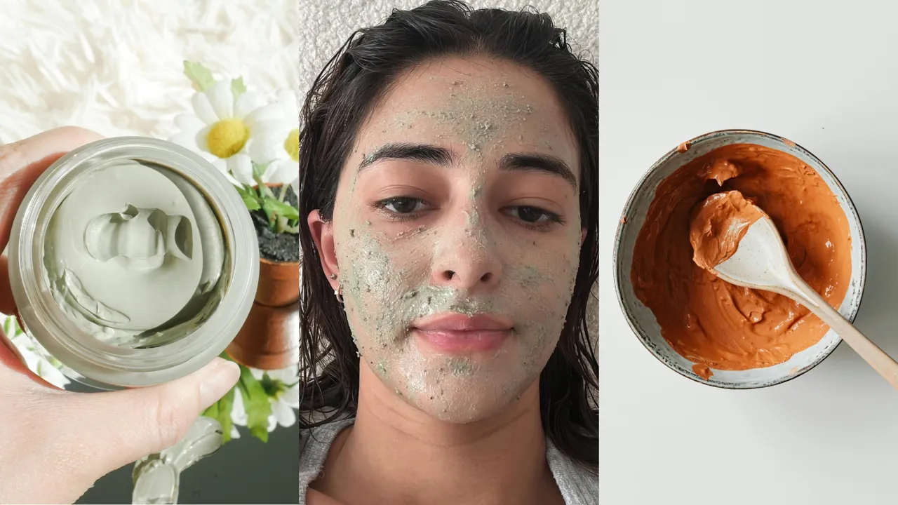 Clay masks and (centre) Ananya Panday