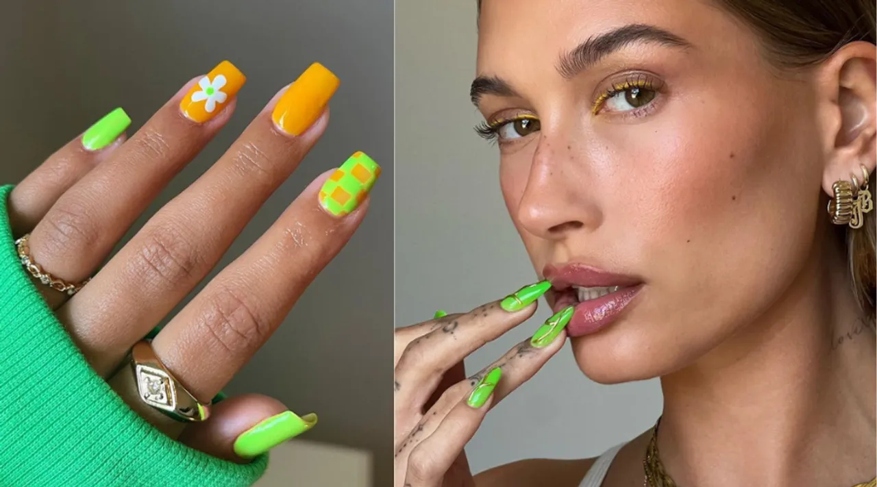 9 Subtle Ways to Flaunt Neon Nails This Summer