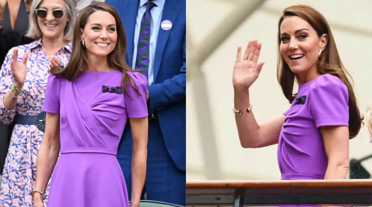 Kate Middleton Opts For Meghan Markle's Favourite British Label For Wimbledon