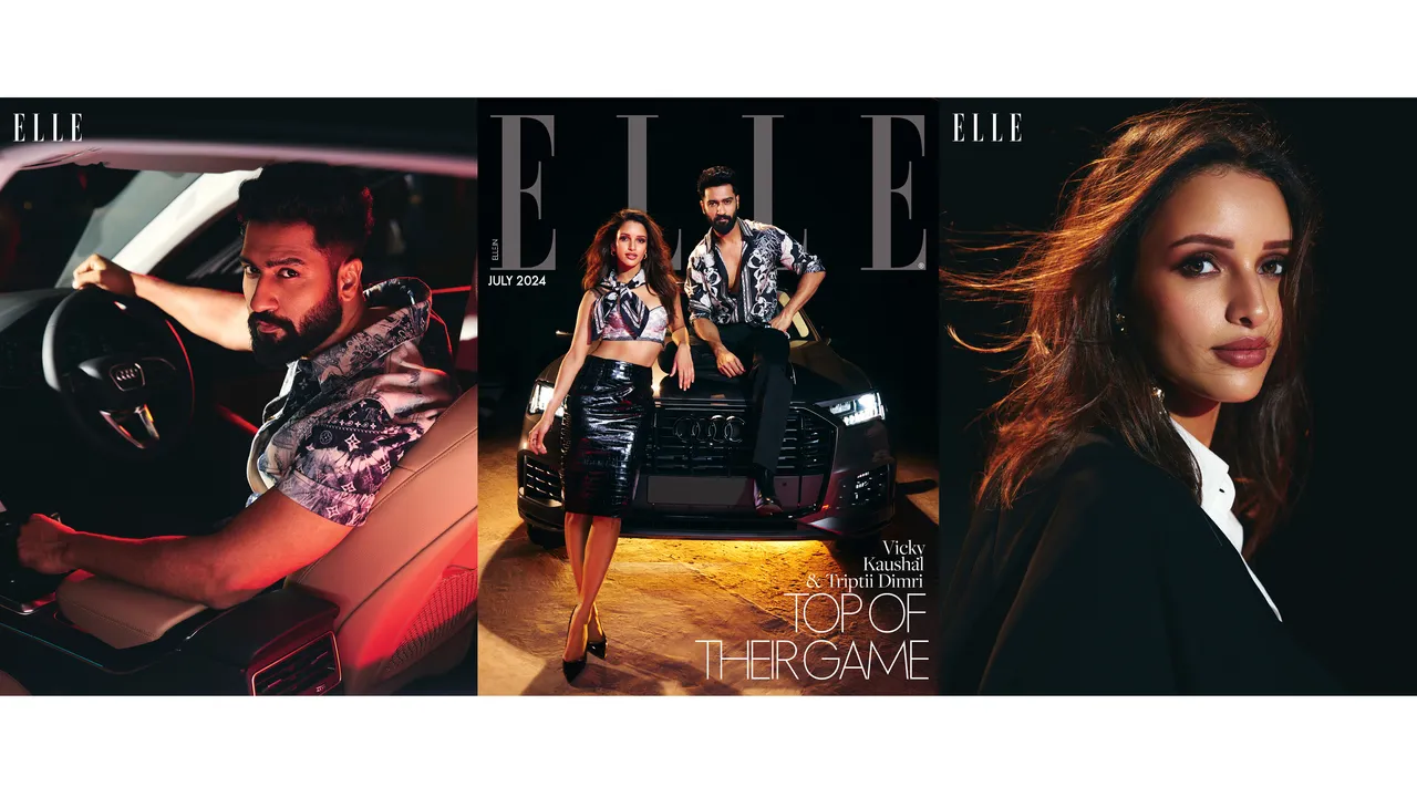ELLE Digital Cover Stars: Vicky Kaushal And Triptii Dimri Are At The Top Of Their Game
