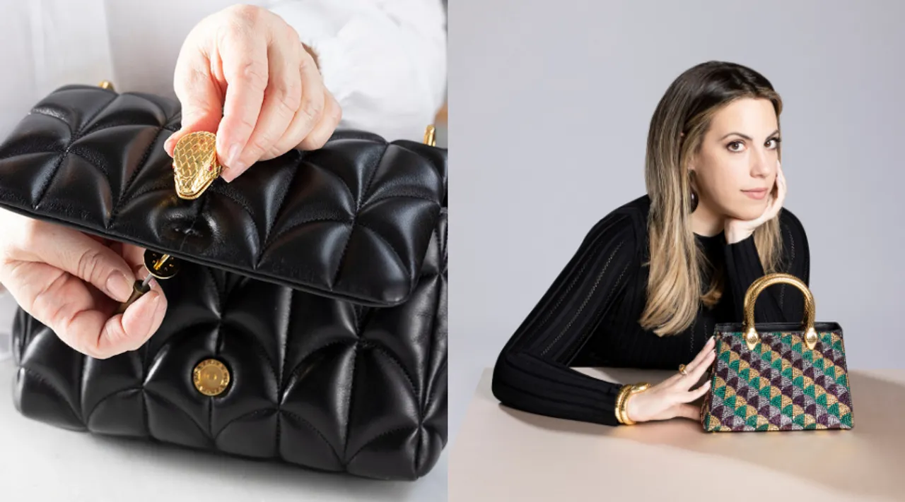Mary Katrantzou Has Dispatched A Keen Statement Of Intent for Her Debut Collection As The Creative Director Of Leather Goods And Accessories At Bulgari