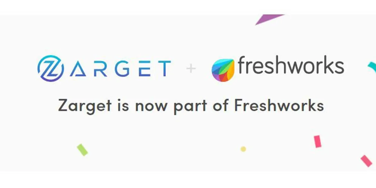 Freshworks acquires marketing software startup Zarget