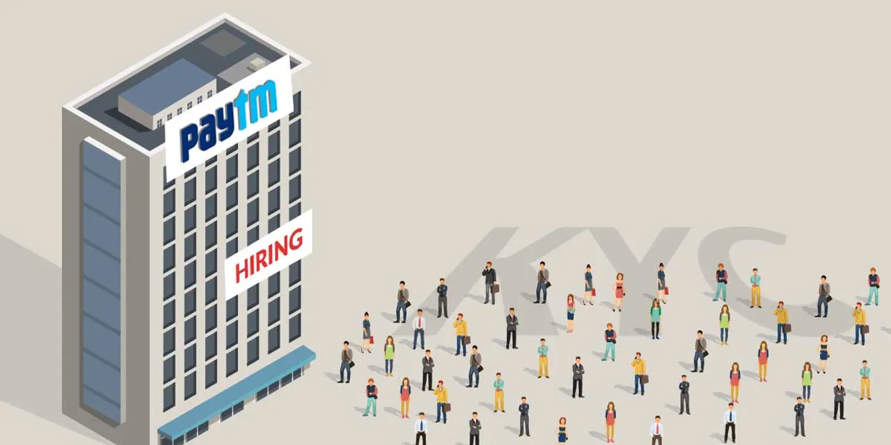 Paytm eyes 500 Mn users in two years, to hire 10,000 workers for KYC