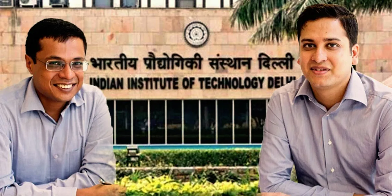 Sachin and Binny Bansal back IIT-Delhi's Rs 200 Cr alumni fund