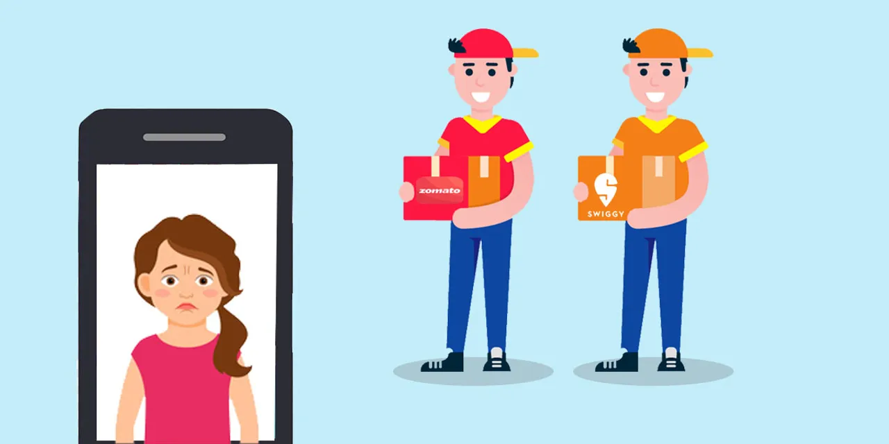 Complaints against Swiggy-Zomato increases by 2 times in FY20: Report