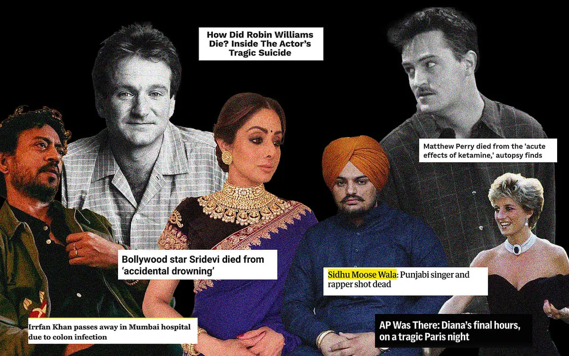 Why do we let the death of a celebrity affect us so much? 