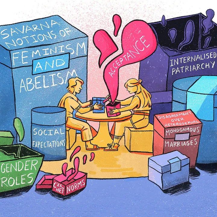 For lesbians, coming out to their mothers involves unlearning notions of gendered roles and stereotypes