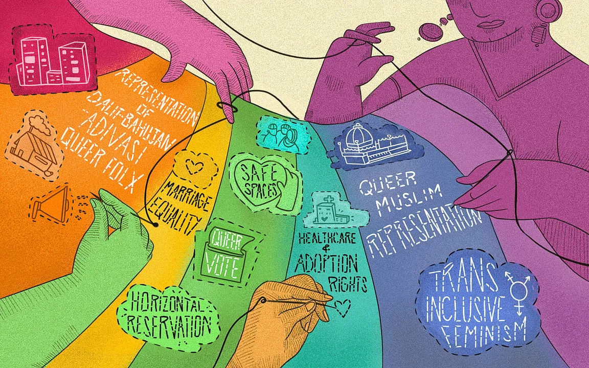 Two decades after Indiaâ€™s first Pride march, the queer community's fight for recognition continues
