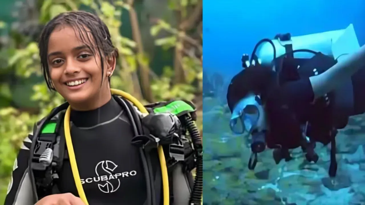 Meet Kyna Khare world's youngest female scuba diver