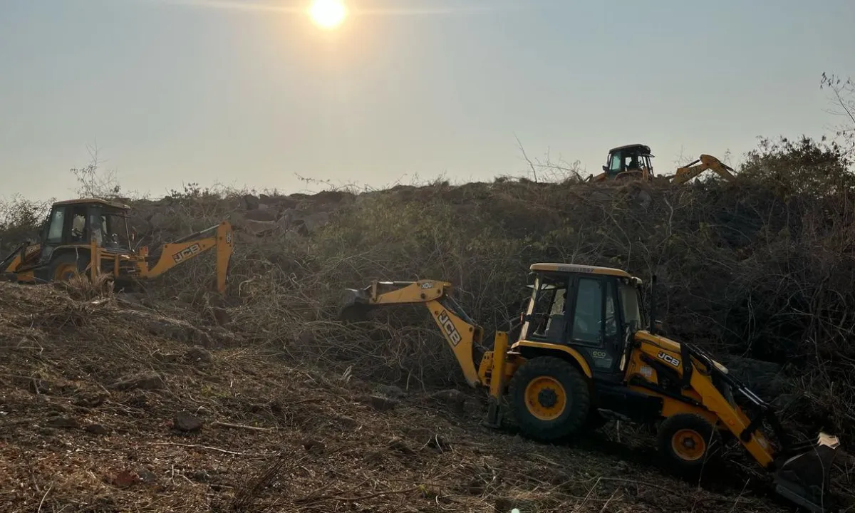Supreme Court Stays On Tree Cutting In Hyderabads Kanchan Gachibowli