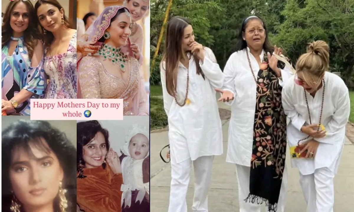 Social media posts of Bollywood celebrities on Mothers Day 2025