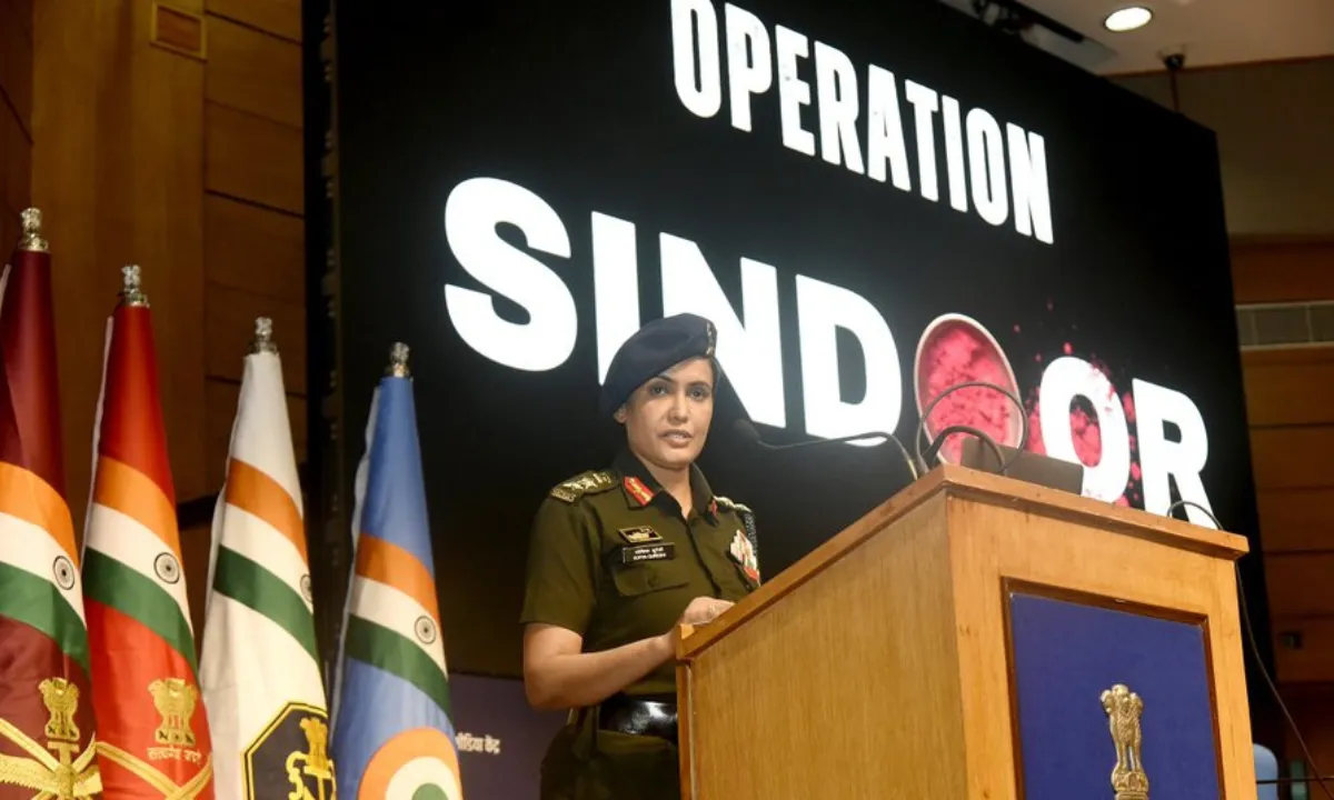 Colonel Sofia Qureshi  