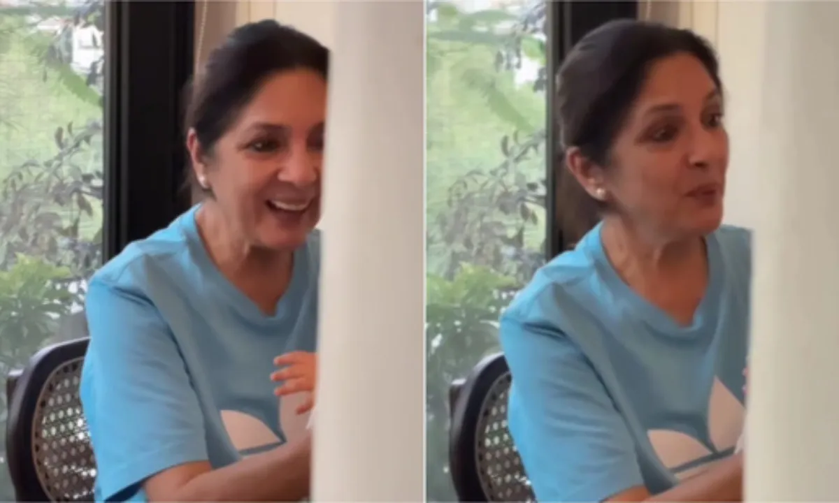 Neena Gupta With granddaughter
