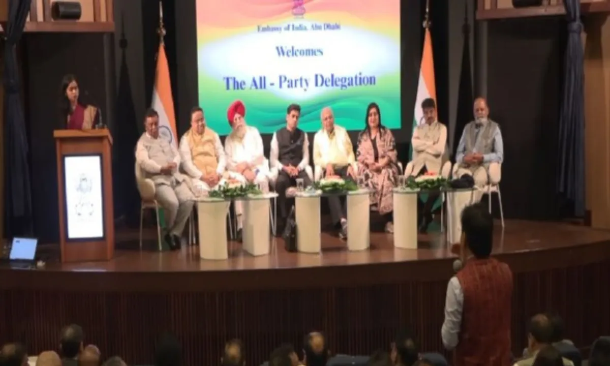 Bansuri Swaraj in UAE
