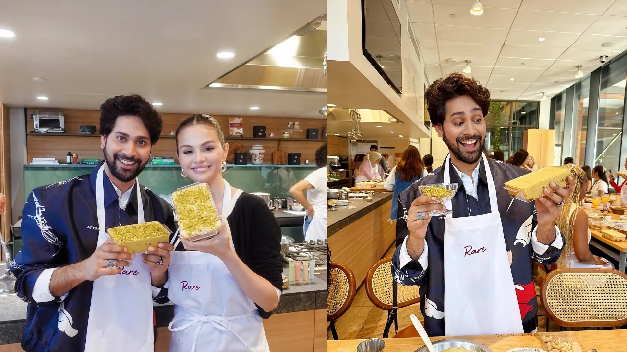 Ankush Bhagona Bakes with Selena Gomez