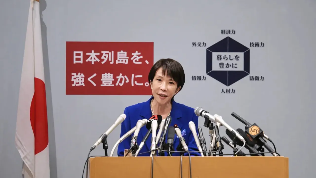 sanae takaichi japan first woman prime minister