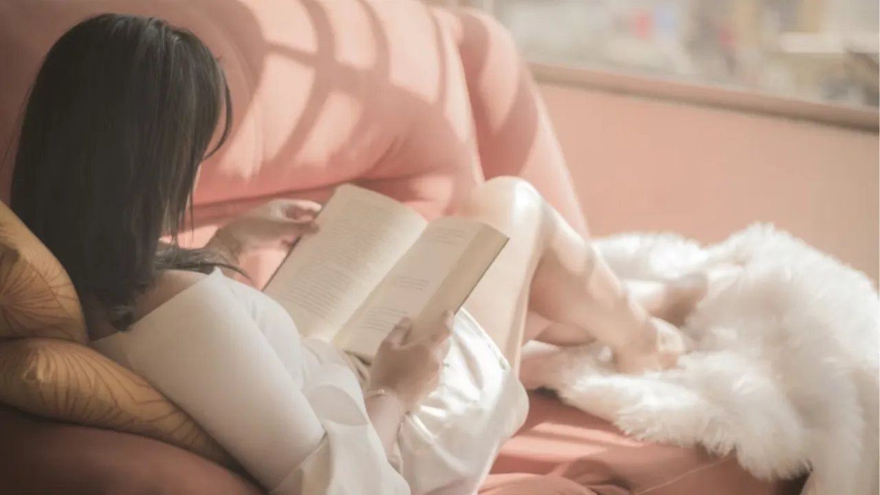 Woman Reading a Book