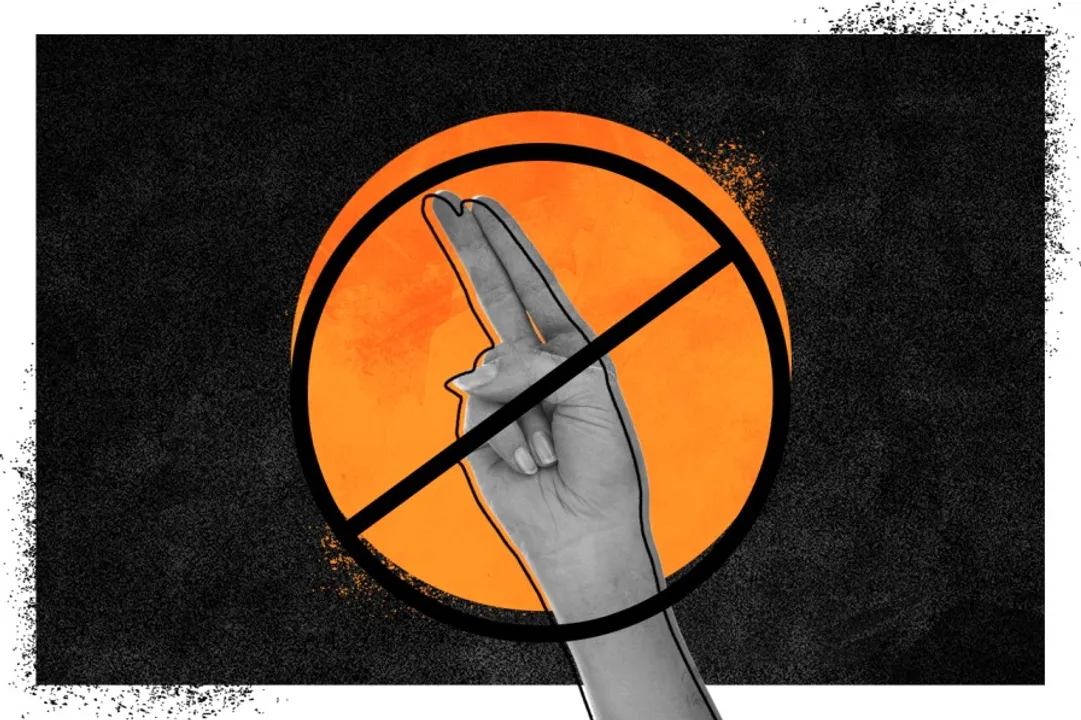 two finger test