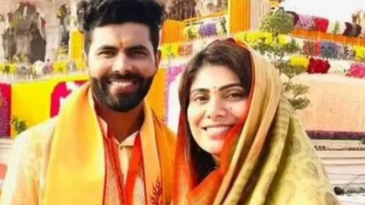 Rivaba Jadeja and ravindra 