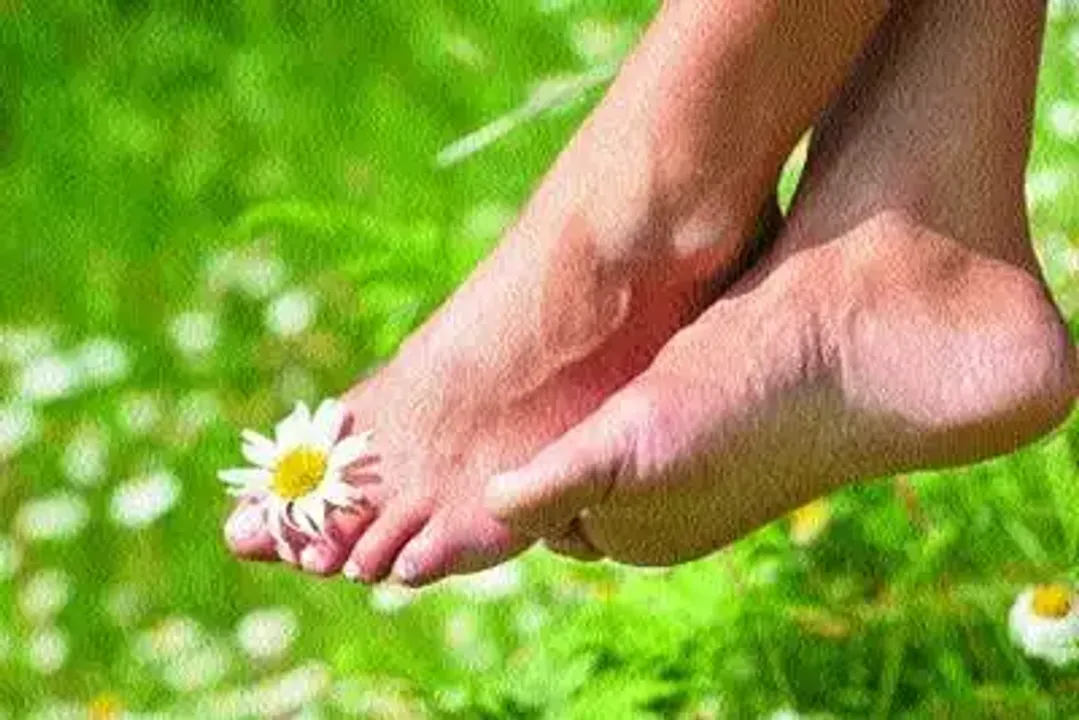 feet tanning