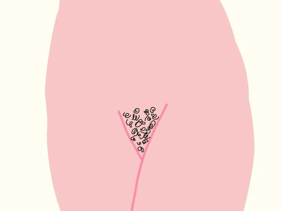 pubic hair (Glamour)