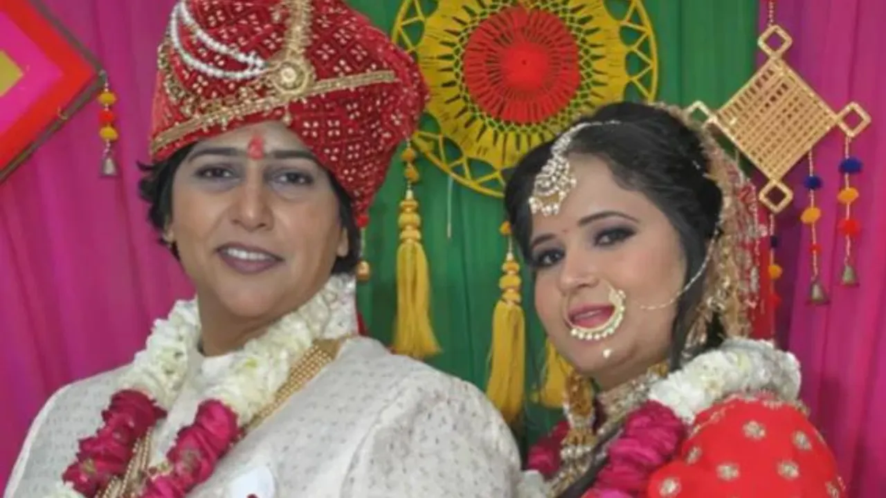 Love Wins in Gurugram: Same-Sex Couple Anju and Kavita Tie the Knot