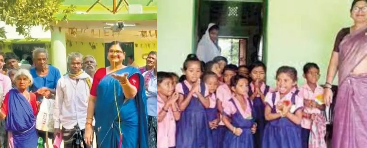 Female Sarpanch To Plant 50 Saplings