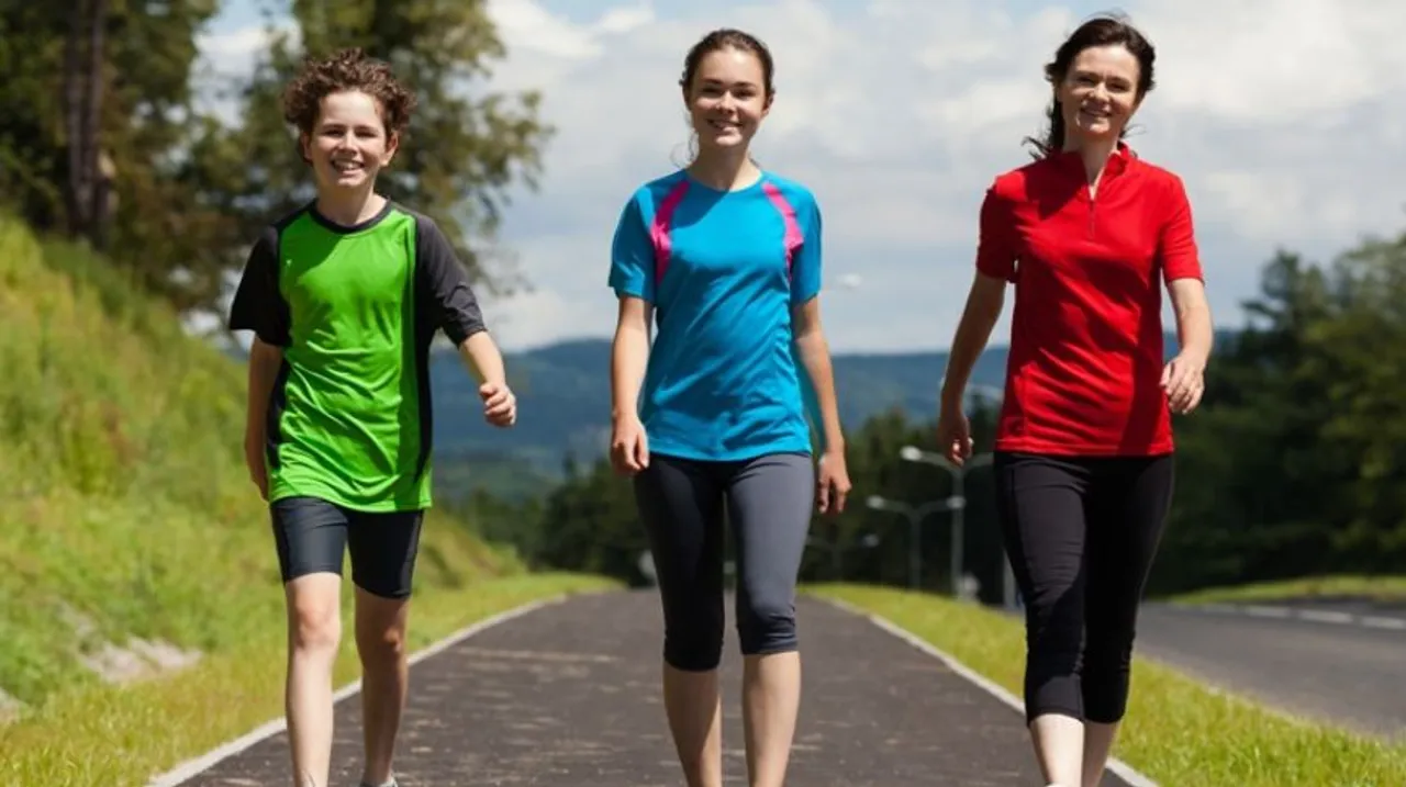 brisk walking