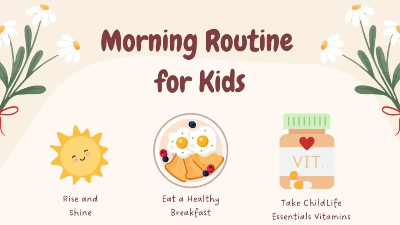 Morning routine for kids