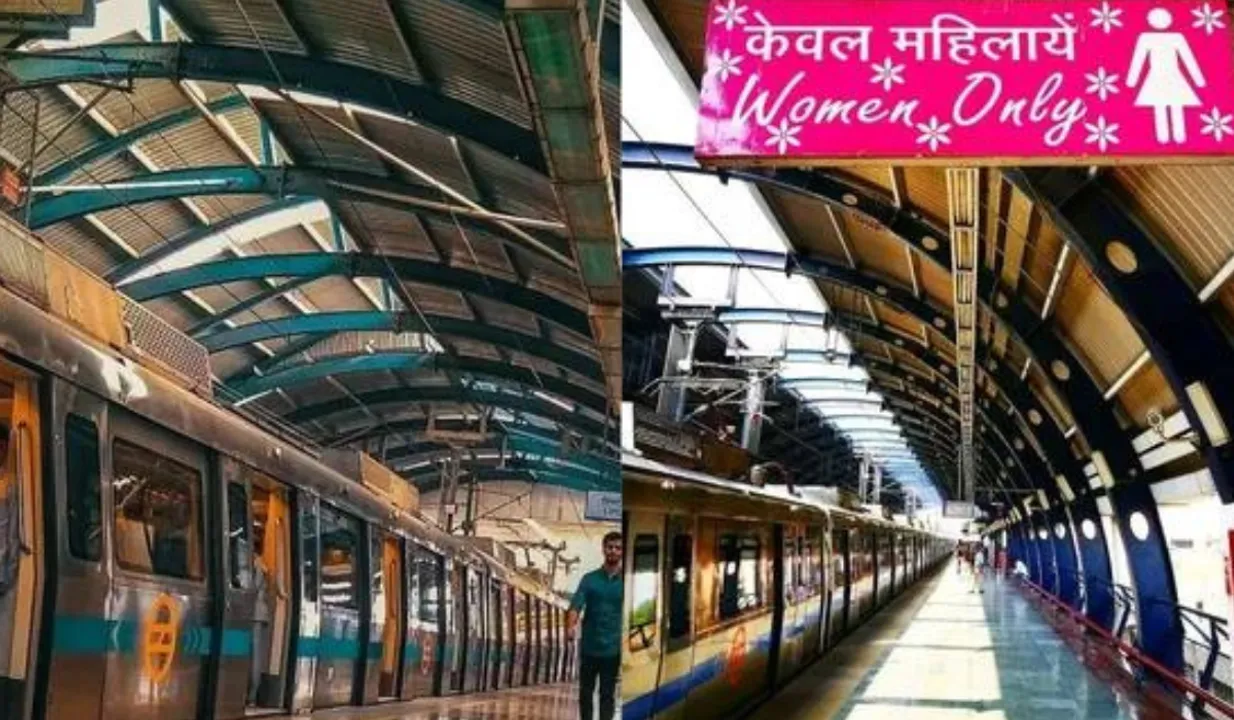  No Entry For Men In Delhi Metro Women's Coach