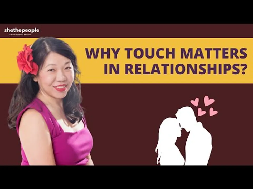 Role of touch in a relationship | Explains Dr. Martha Tara Lee