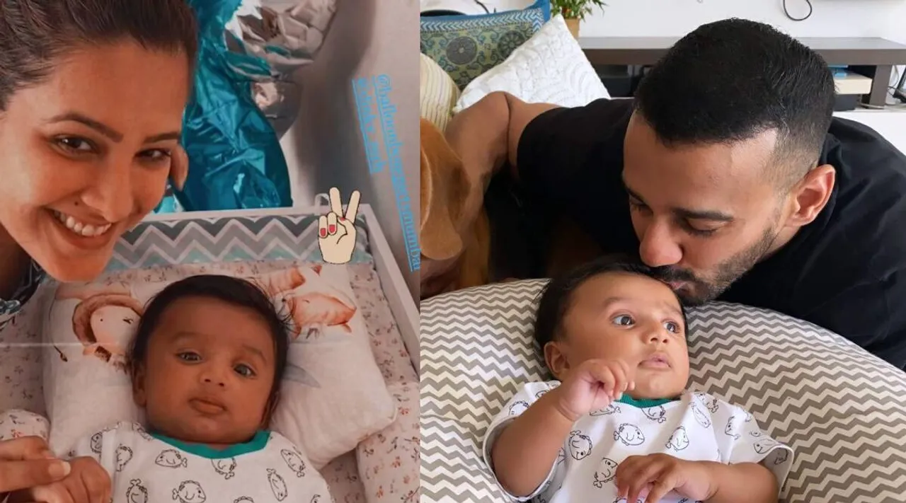अनिता हस्सनंदनी का बेटा 'आरव' हुआ 2 महीने का, फोटो शेयर करके सबको बताया