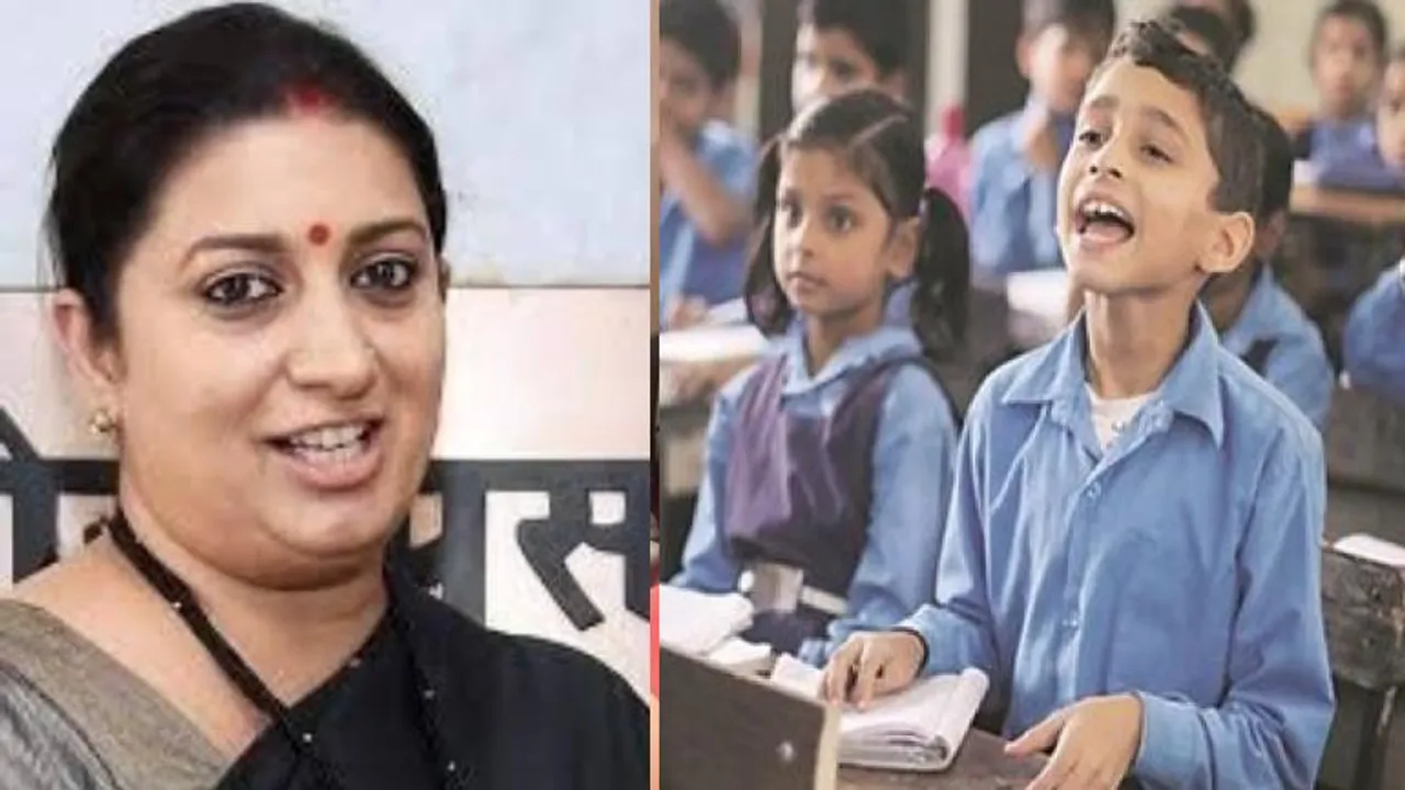 स्मृति ईरानी का कहना है कि लड़कों को भी Menstrual Hygiene पर शिक्षित किया जाए