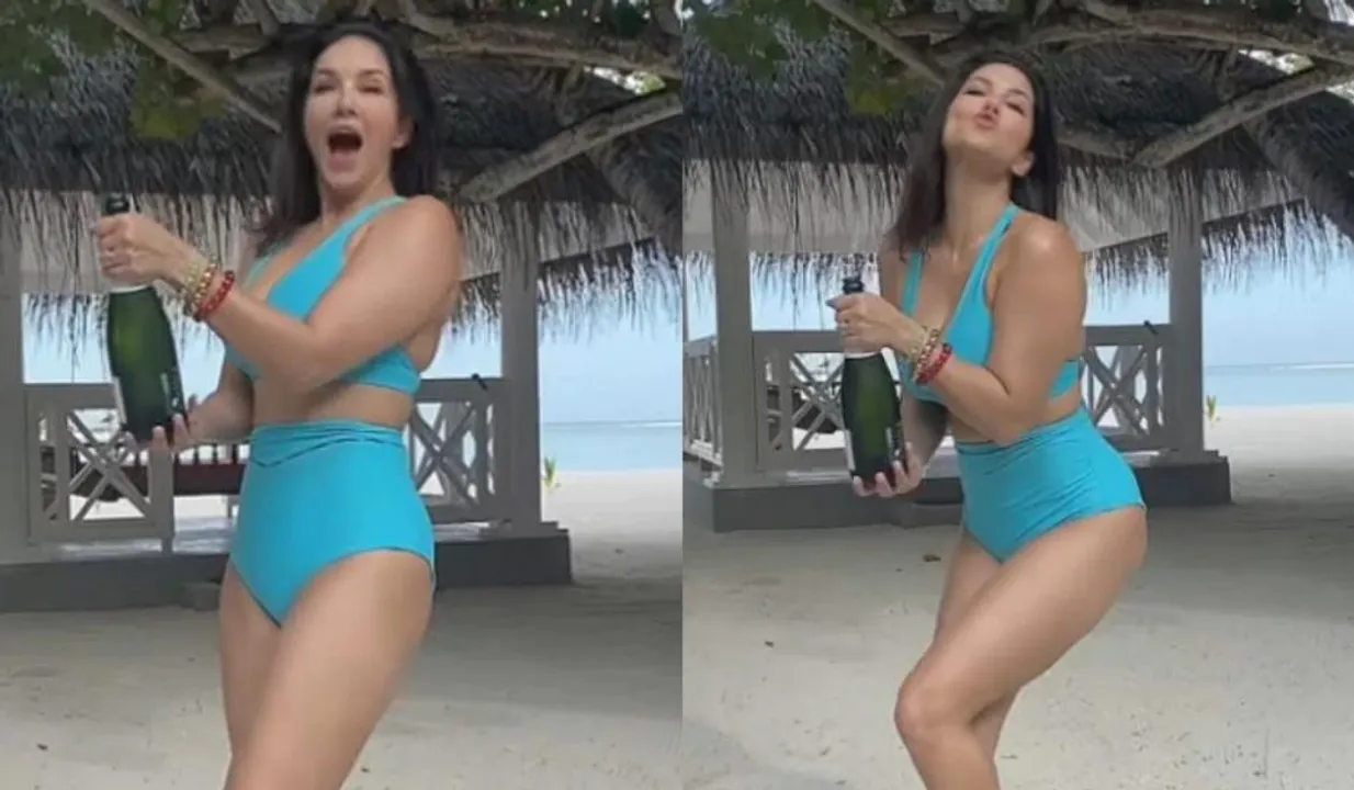 सनी लियॉन मालदीव में ऐसे कर रही है एन्जॉय, 3 करोड़ से अधिक बार देखा गया वीडियो