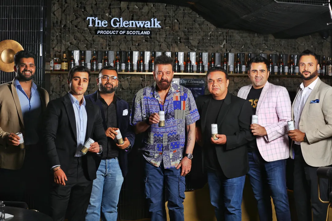 The Glenwalk founders and Sanjay Dutt