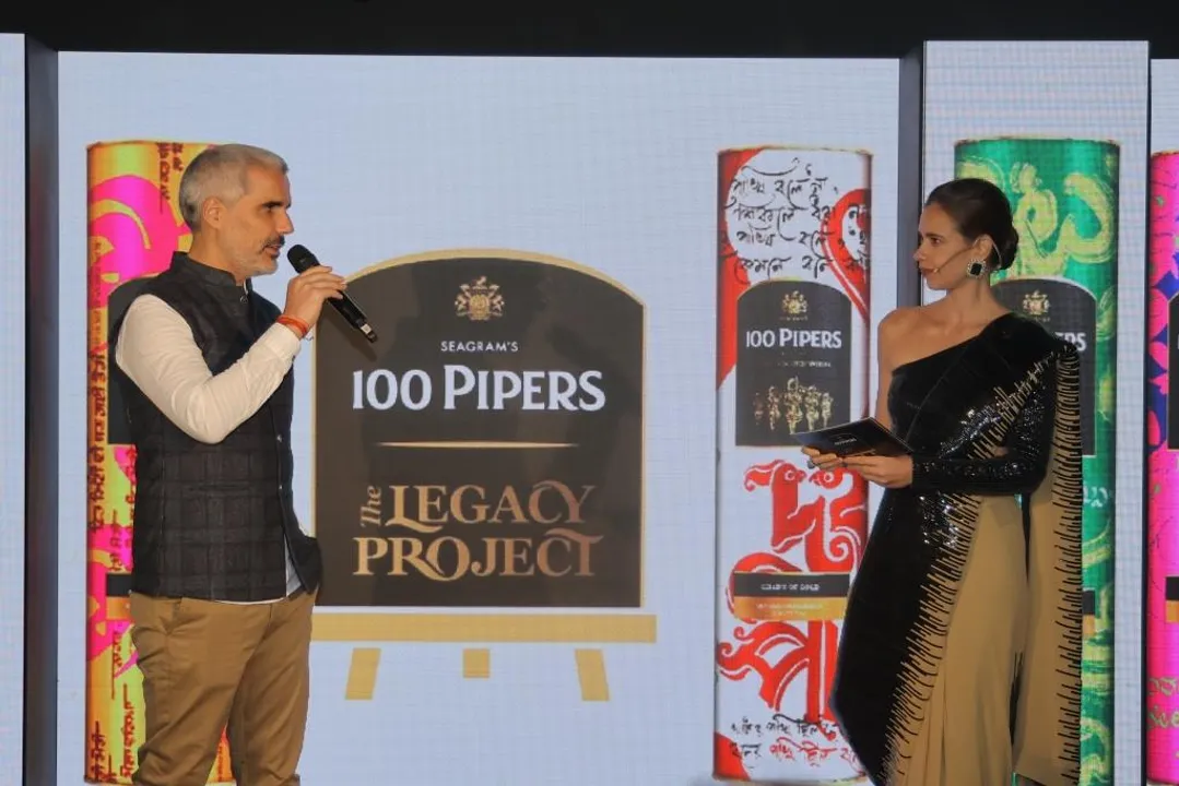 Jean Touboul MD India Pernod Ricard and Kalki Koechlin