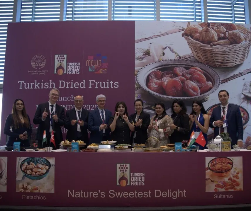Launch of Turkish Dried Fruits in India at MEWA India 2025 
