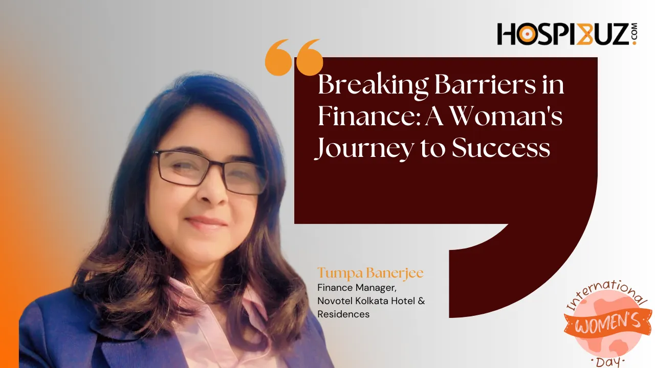 Tumpa Banerjee, Finance Manager, Novotel Kolkata Hotel & Residences 1