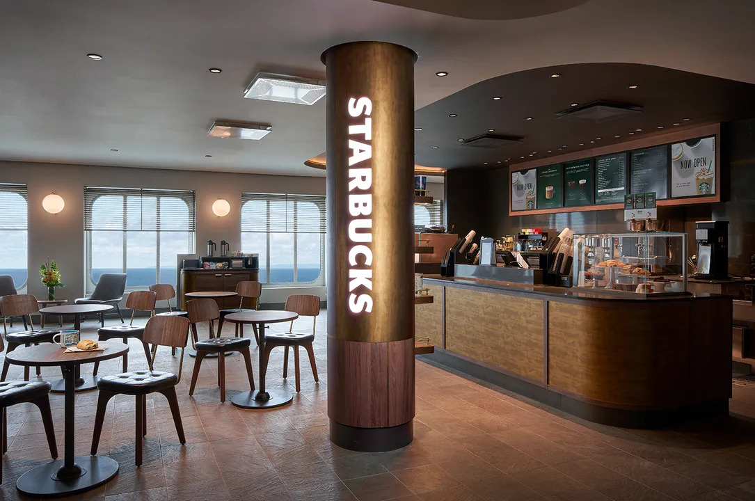 Pride of America Starbucks