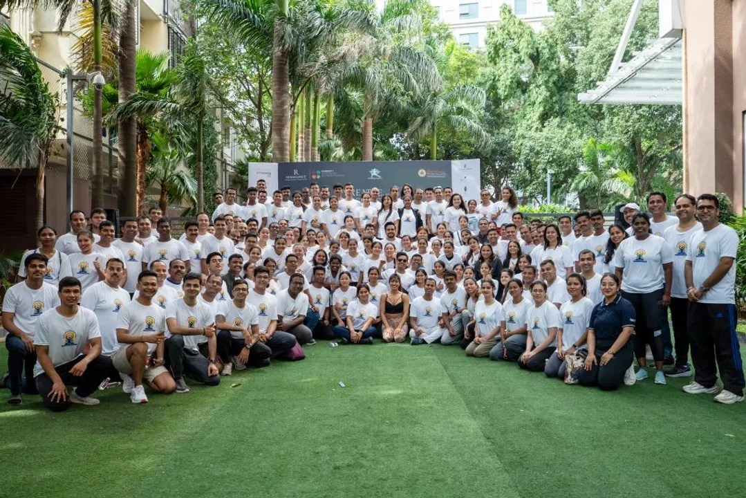 Marriott Bangalore -  Yoga day 2025 - 3